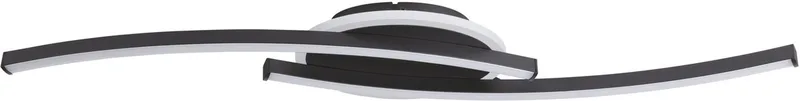 Lungolago Plafondlamp - LED - 74 cm - Zwart/Wit de EGLO en Noir – photo produit