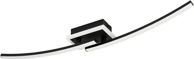 Lungolago Plafondlamp - LED - 75 cm - Zwart/Wit by EGLO in Black – product photo