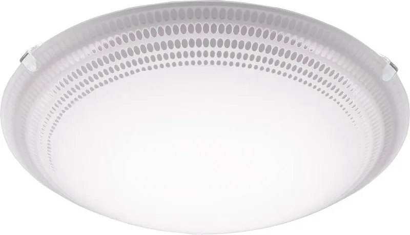 Magitta 1 - Wand/Plafondlamp - 1 Lichts - Ø250mm. - Wit, Helder by EGLO in White, Helder – product photo