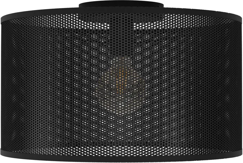 Manby Plafondlamp - E27 - Ø 45 cm - Staal fra EGLO i Sort – produktbillede