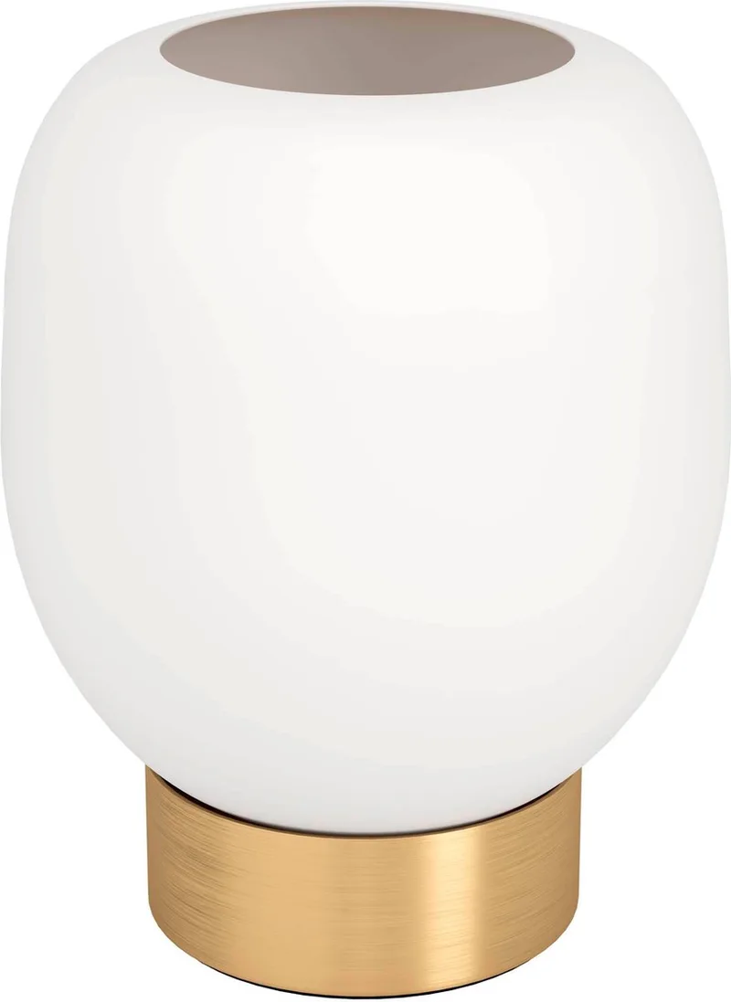 Manzanares Tafellamp - E27 - 18 cm - Goud/Wit de EGLO en Blanc – photo produit