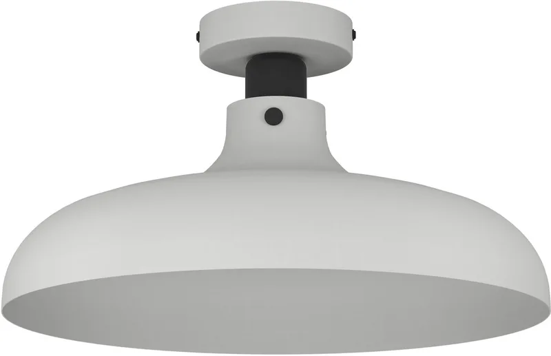 Matlock Plafondlamp - E27 - Ø 38 cm - Grijs | Zwart - Staal fra EGLO i Sort, Grå – produktbillede
