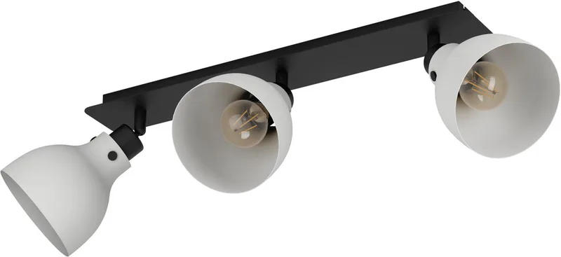 Matlock Spot - E27 - 74 cm - Grijs | Zwart - Staal fra EGLO i Sort – produktbillede