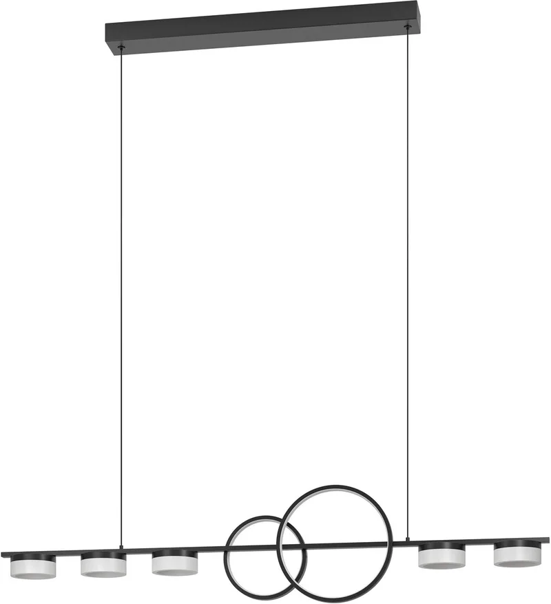 Messina Hanglamp - LED - 120 cm - Dimbaar by EGLO in Black – product photo