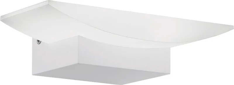 Metrass - Wandlamp - 1 Lichts - Gesatineerd van EGLO in Wit – productfoto