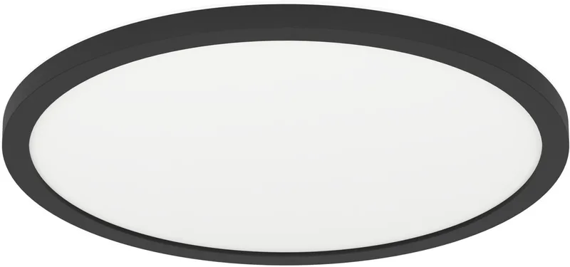 Minerario Plafondlamp - LED - Ø 30 cm - Zwart | Wit von EGLO in Schwarz – Produktfoto