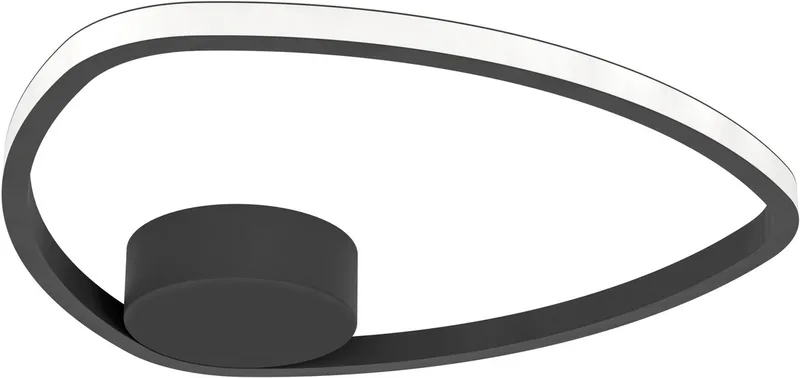 Moschella Plafondlamp - LED - Wit de EGLO en Noir – photo produit