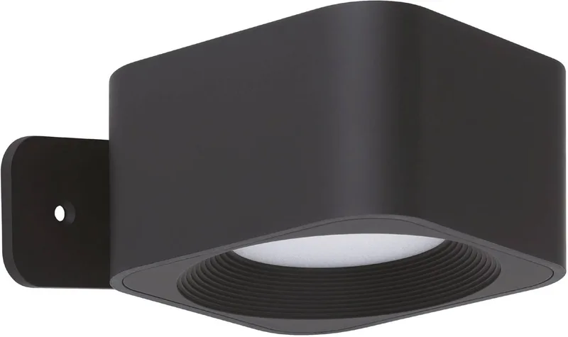 MURAGLIE WALL 4-KANT CCT 250LM MIT BERHRUNG SCHWARZ von EGLO in Schwarz – Produktfoto