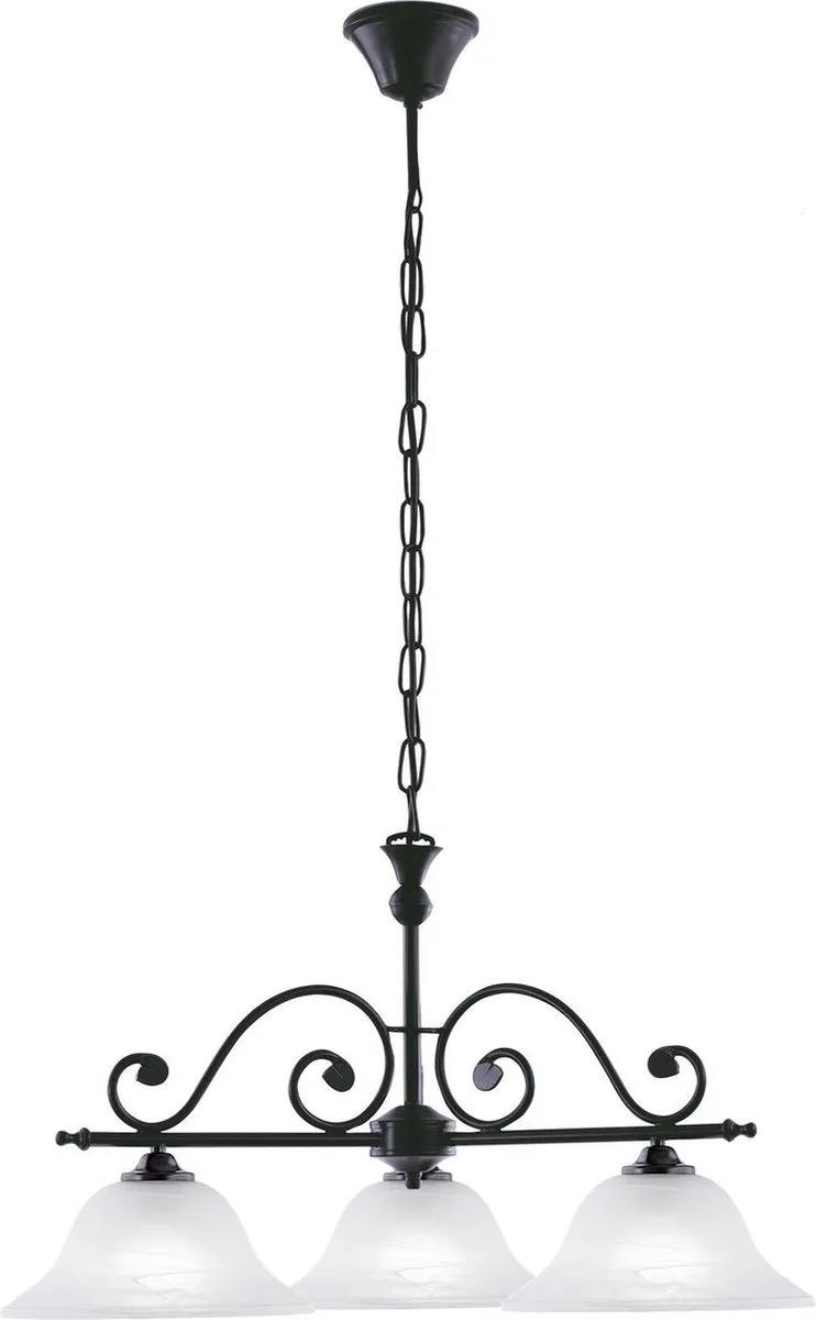 Murcia - Hanglamp - 3 Lichts - Wit by EGLO in Black – product photo