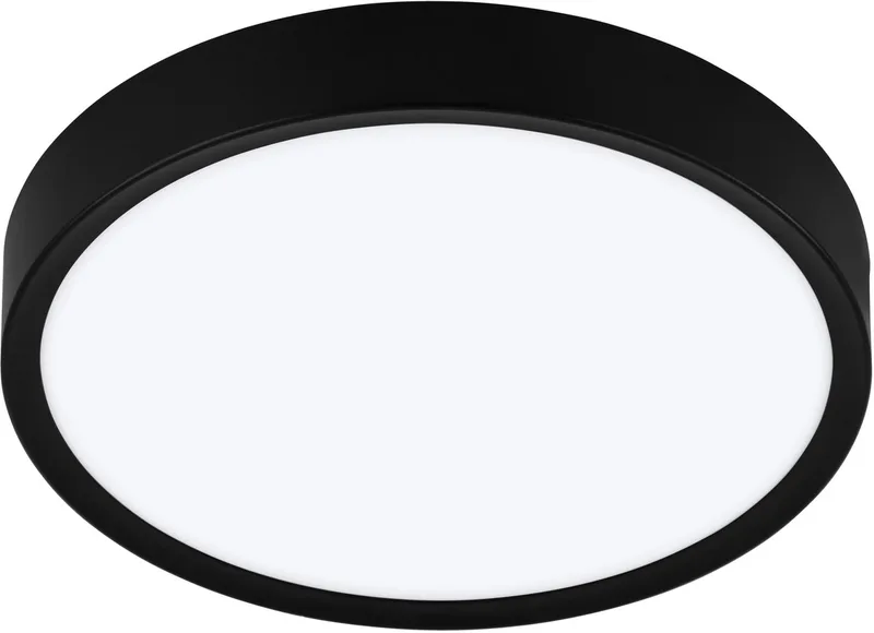 Musurita Plafondlamp - LED - Ø 34 cm - Zwart/Wit de EGLO en Noir – photo produit