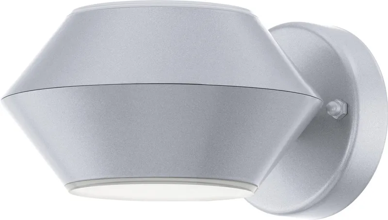 Nocella - Buitenverlichting - Wandlamp - 2 Lichts - LED - Wit de EGLO en Argent – photo produit