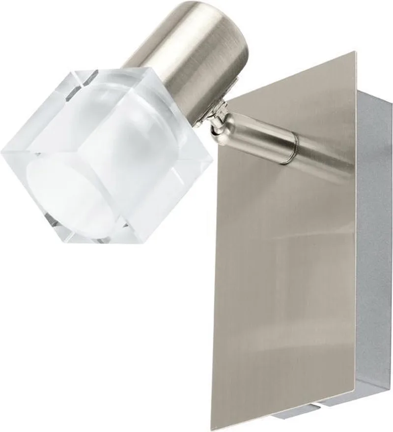 Nocera - Spot - 1 Lichts - LED - Nikkel-Mat - Helder by EGLO in Grey – product photo