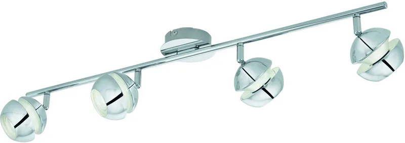 Nocito 1 - Spot - 4 Lichts - Chroom, Wit by EGLO in Chrome, White – product photo