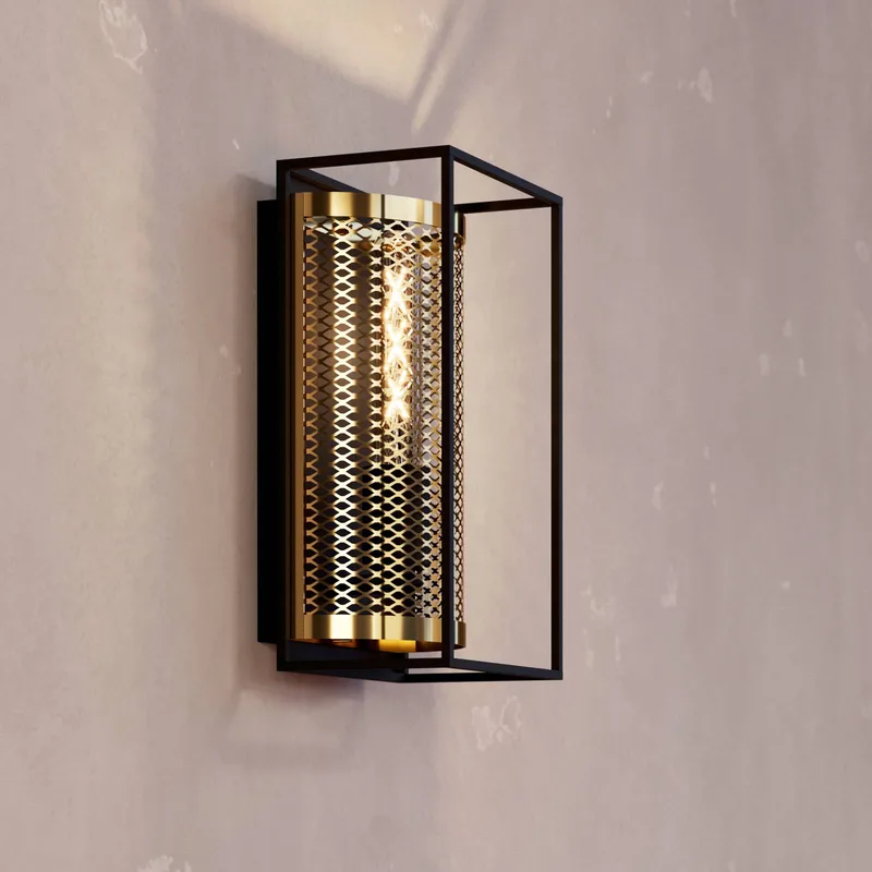 Nohales wandlamp, hoogte 32 cm, zwart/messingkleurig fra EGLO i Sort, Messing – produktbillede