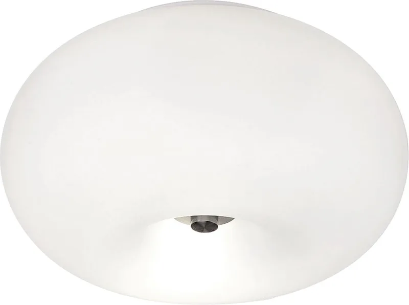 Optica - Plafondlamp - Ø280mm. - Nikkel-Mat fra EGLO i Hvid – produktbillede