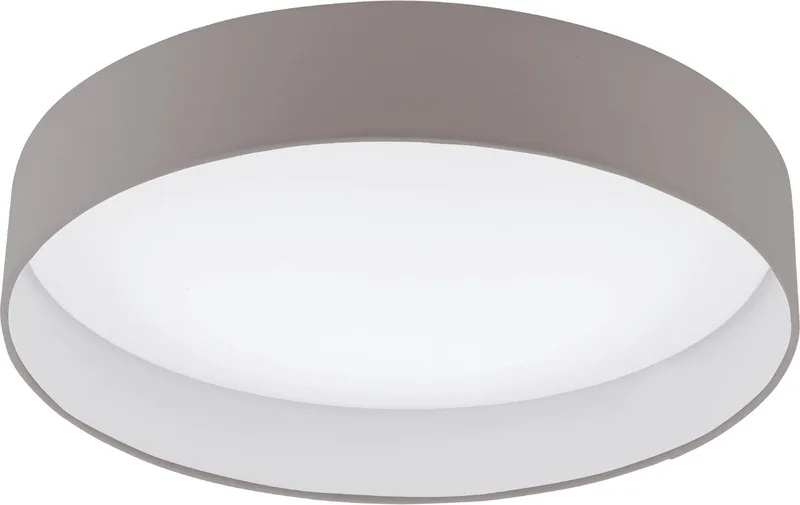 Palomaro - Plafondlamp - LED - Ø500mm. - Taupe de EGLO en Blanc – photo produit
