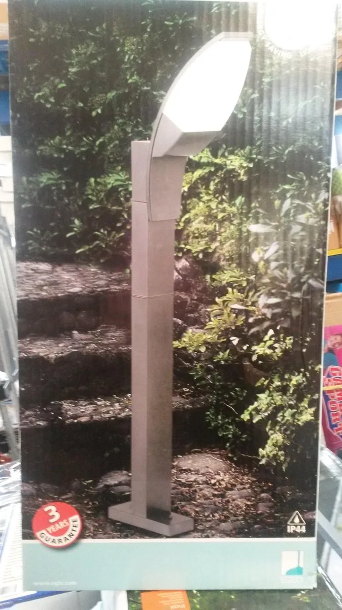 Panama outdoor Staande Buitenlamp - Tuinsokkel - Antraciet de EGLO en Gris – photo produit