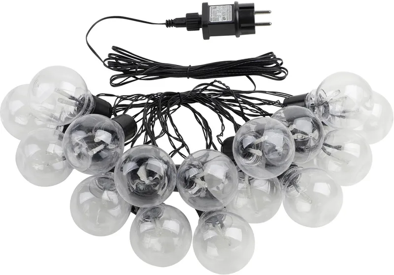 Partaj Lichtketting - LED - 450 cm - Plug&Play by EGLO in Black – product photo