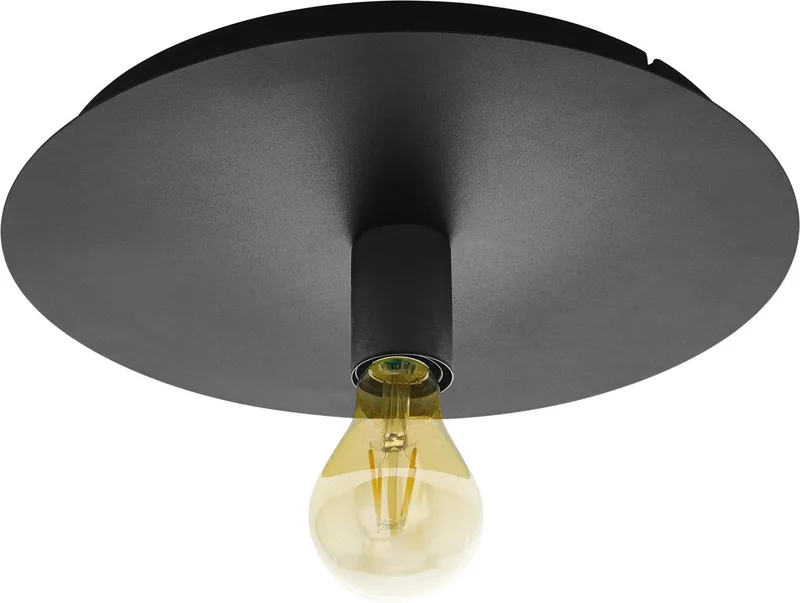Passano 1 Plafondlamp - 1 lichts - Ø35 cm - E27 de EGLO en Noir – photo produit