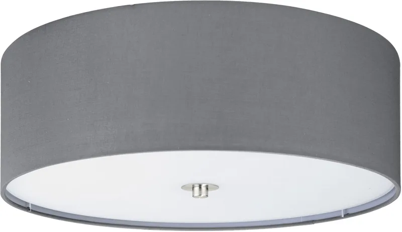 Pasteri - Plafondlamp - 3 Lichts - ø475 mm. - Nikkel-Mat van EGLO in Taupe – productfoto