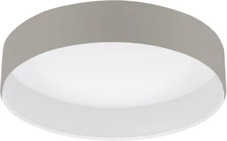 Pasteri - Plafondlamp - LED - Ø32 cm - Wit de EGLO en Taupe – photo produit 1 sur 5