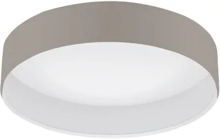 Pasteri - Plafondlamp - LED - Ø32 cm - Wit de EGLO en Taupe – photo produit 3 sur 5