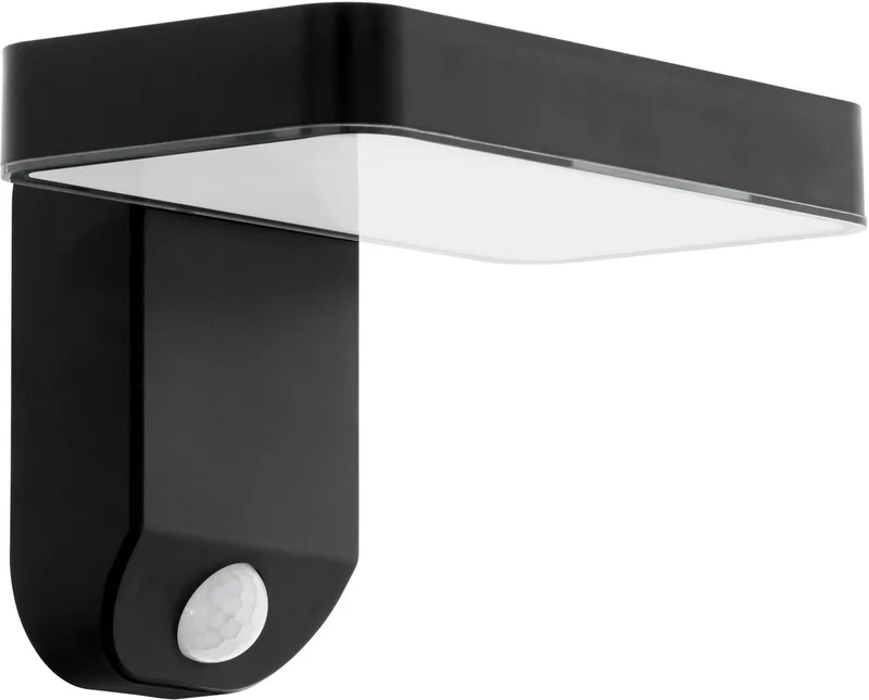 Pastion Solar Wandlamp Buiten - Sensor - SOLAR - 18 cm de EGLO en Noir – photo produit