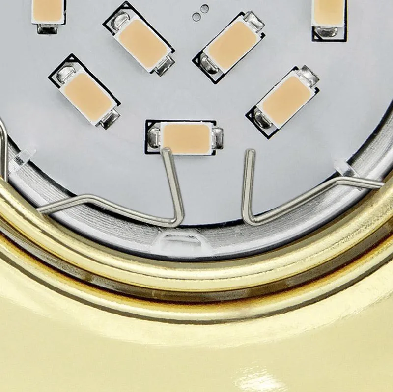 Peneto - Inbouwspotje - LED - Ø87mm. - Messing - Richtbaar von EGLO – Produktfoto