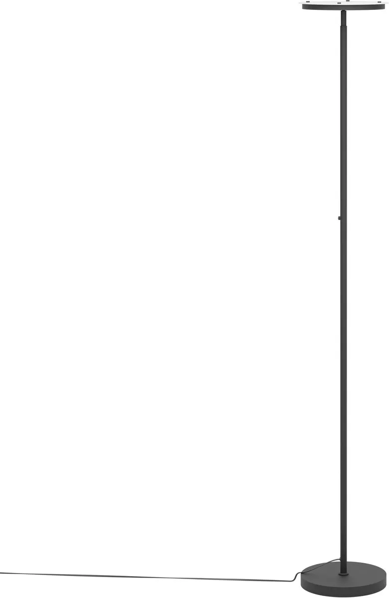 Piagnolo Vloerlamp - 168 cm - Instelbaar wit licht (warm, neutraal en daglicht) - Dimbaar från EGLO i Svart – produktbild