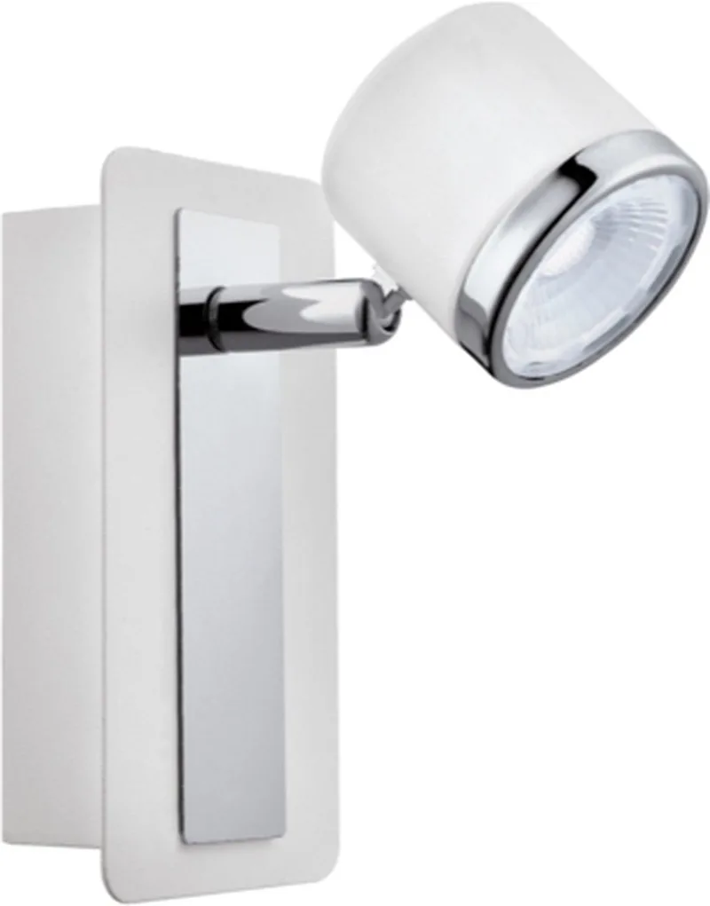 Pierino 1 - Spot - 1 Lichts - LED - Chroom de EGLO en Blanc – photo produit