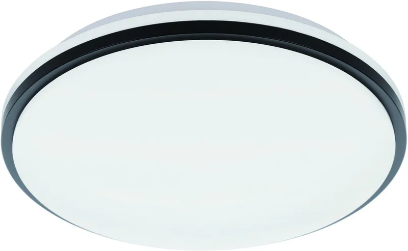 Pinetto Plafondlamp - LED - Staal | Kunststof - Zwart | Wit de EGLO en Noir – photo produit
