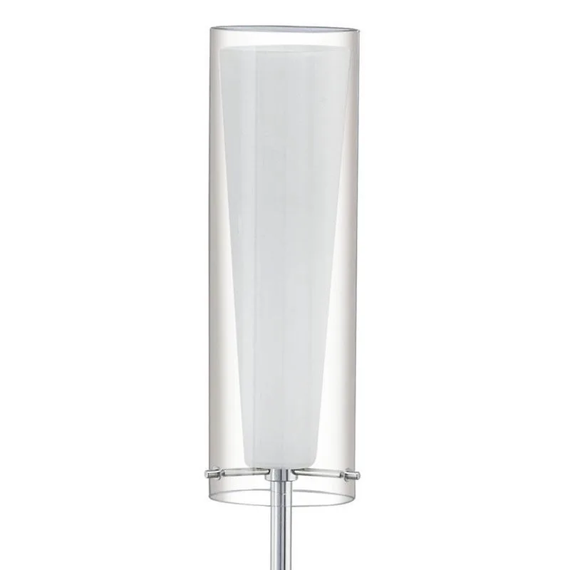 Pinto - Vloerlamp - 1 Lichts - Helder, Wit von EGLO in Chrom – Produktfoto