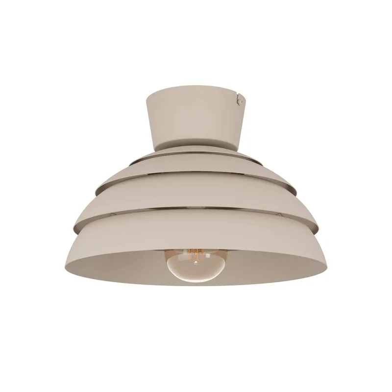 Plafondlamp Vittorito, metaal, E27 fra EGLO i Zandbeige – produktbillede