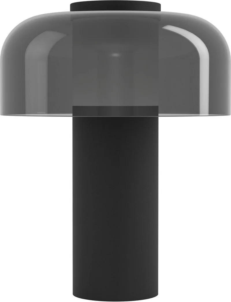 Ponente Tafellamp - Aanraakdimmer - Draadloos - LED - 20 cm - Zwart/Smoke - Instelbaar wit licht - Oplaadbaar - Binnen en Buiten fra EGLO i Sort – produktbillede