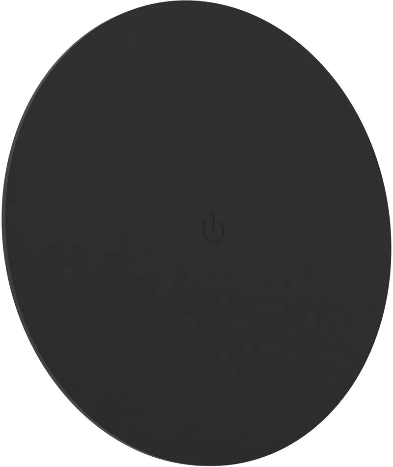 Porciano Wandlamp - Oplaadbaar (tot 60 uur licht) - Ø 20 cm - Draadloos - Dimbaar von EGLO in Schwarz – Produktfoto