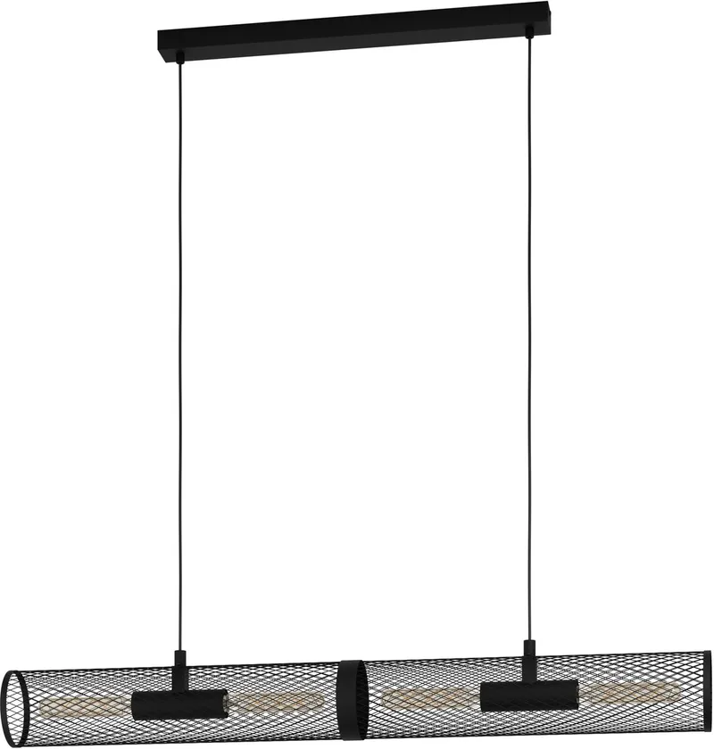Redcliffe Hanglamp - E27 - 108 cm by EGLO in Black – product photo