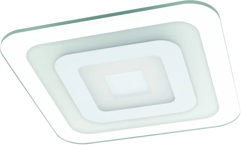 REDUCTA 1 PLAFOND 3000LM DIMMER 500X500 KLAR von EGLO in Weiß – Produktfoto