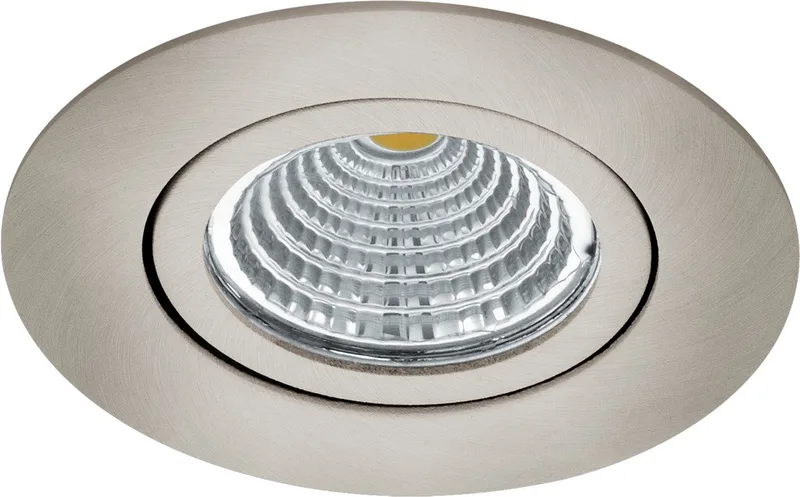 Richtbare led spot Saliceto rond - 6w - 2700K nikkel mat de EGLO en Nickel – photo produit