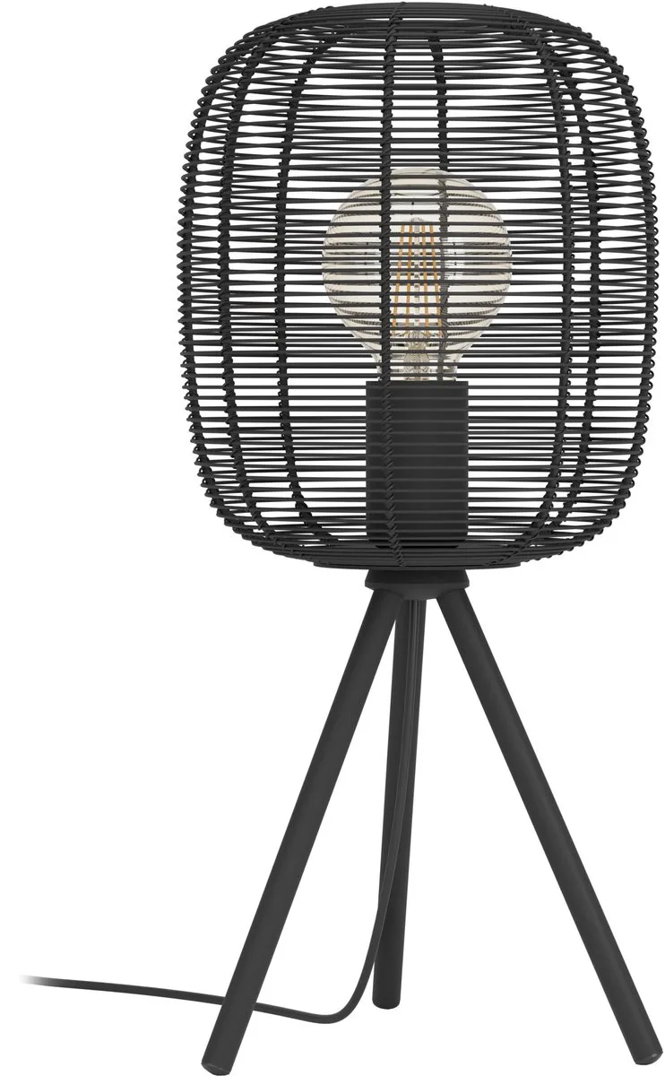 Rinroe Tafellamp - E27 - 44 cm de EGLO en Noir – photo produit