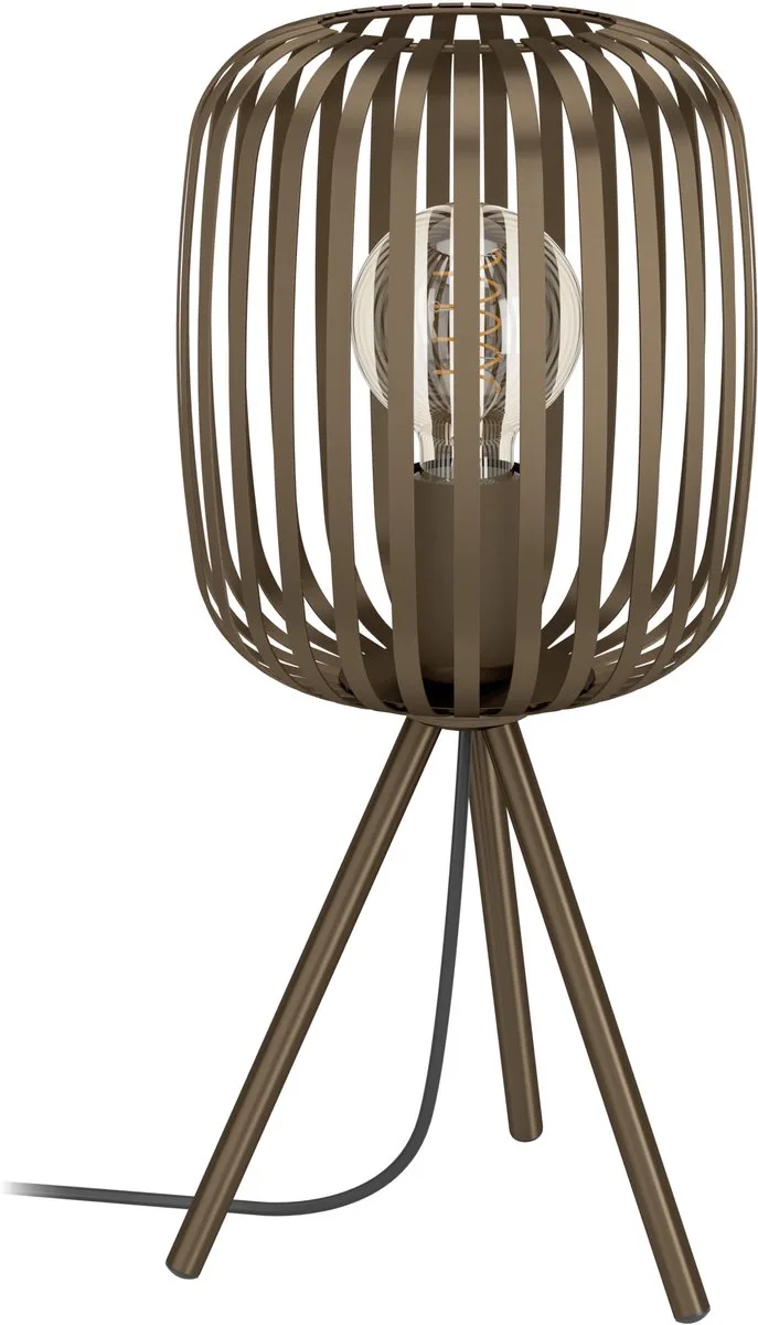 Romazzina Tafellamp - E27 - Ø 20 cm fra EGLO i Bronze – produktbillede