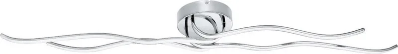 Roncade - Wand/Plafondlamp - 1 Lichts - Wit de EGLO en Chrome – photo produit