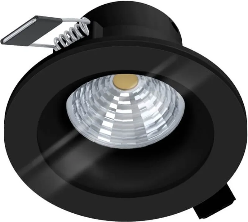 Salabate Inbouwarmatuur - LED - Ø 8,8 cm - Dimbaar de EGLO en Noir – photo produit