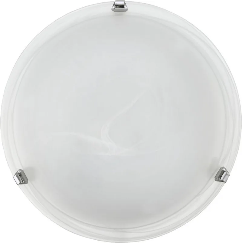 Salome Plafond- en Wandlamp - E27 - Ø 30 cm - Grijs/Wit van EGLO in Grijs – productfoto