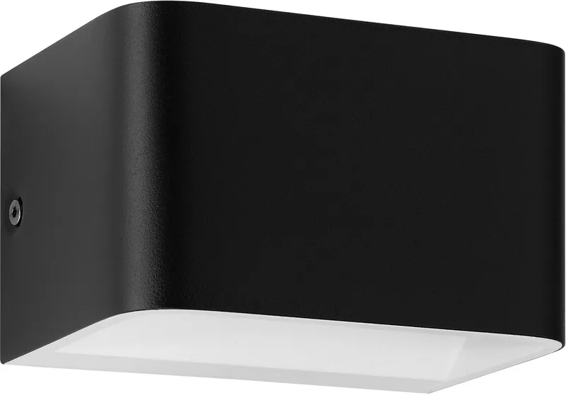 Sania 4 Wandlamp - LED - 13 cm - Zwart | Wit de EGLO en Noir – photo produit