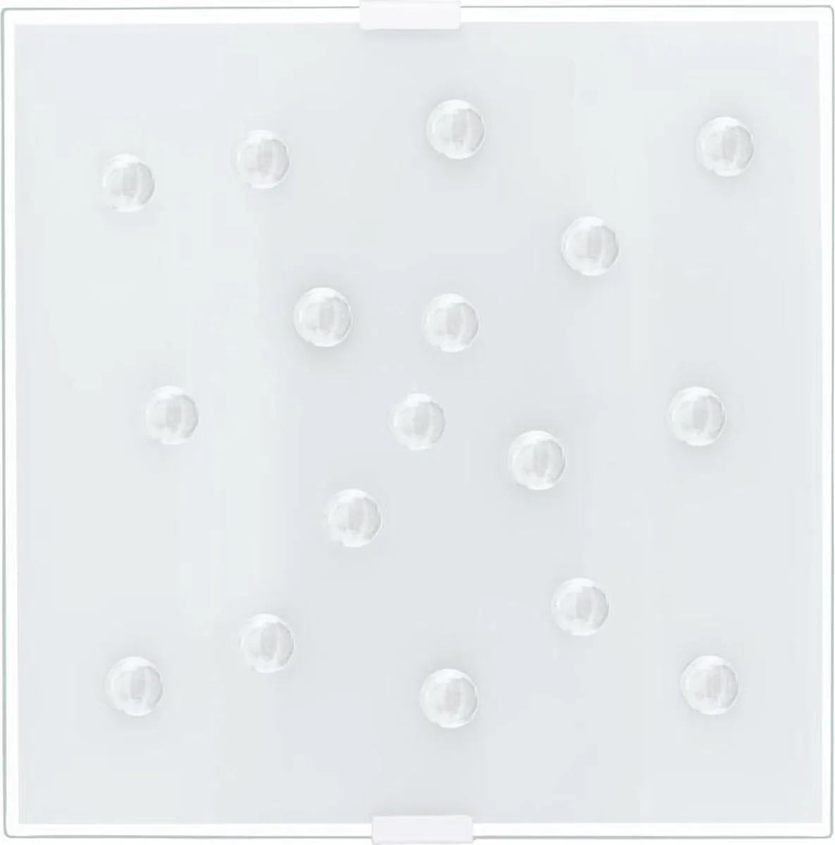 Santiago 1 - Wand/Plafondlamp - LED - Helder de EGLO en Blanc – photo produit