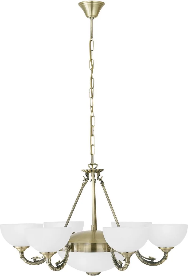 Savoy - Hanglamp - 6 Lichts - Ø740mm. - Brons by EGLO in White – product photo