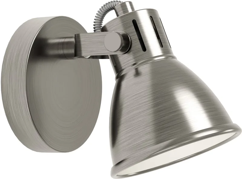 Seras - LED spot - 1-Lichts - 3,3W - nikkel-antiek/creme från EGLO i Nikkel-antiek, Kräm – produktbild