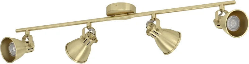 Seras Spot - GU10 - 4 lichts - 77 cm fra EGLO i Guld – produktbillede