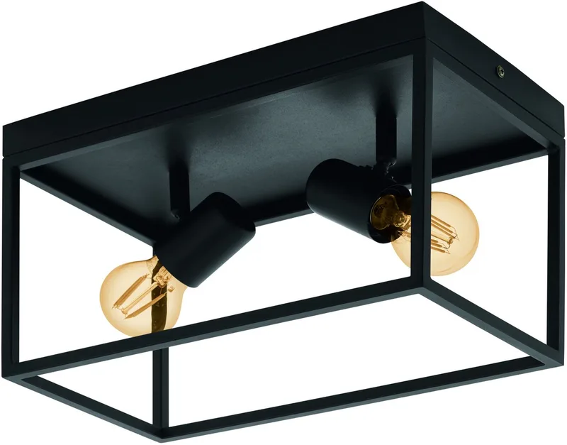 Silentina Plafondlamp - E27 - 36 cm från EGLO i Svart – produktbild