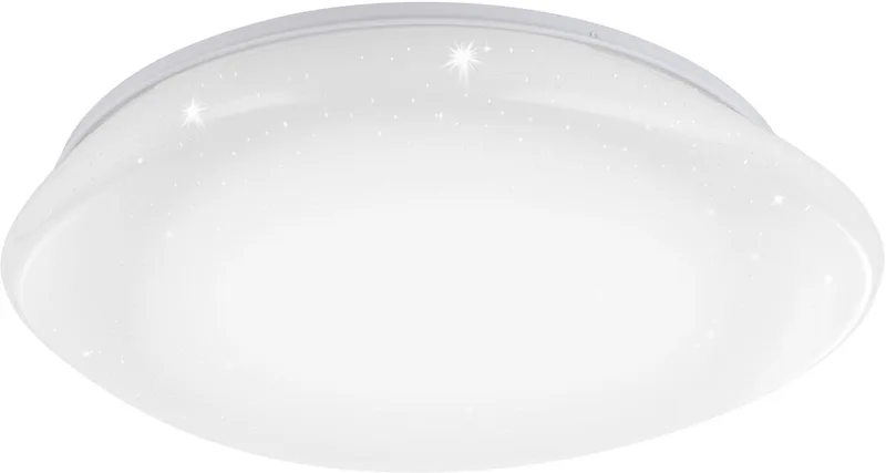 Sileras - LED plafondlamp - Ø60 cm - met kristal fra EGLO i Hvid – produktbillede